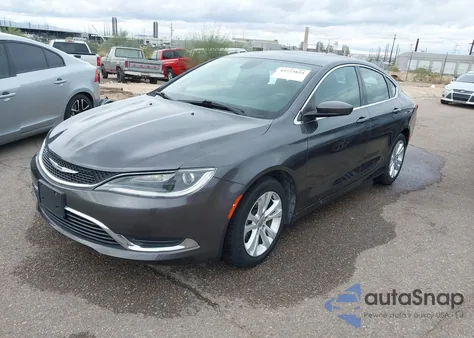 2015 Chrysler 200 Limited z USA, uszkodzony, nr VIN 1C3CCCAB1FN535361